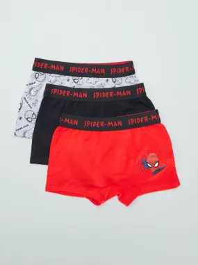 Set di 3 boxer 'Spider-Man' - GRIGIO