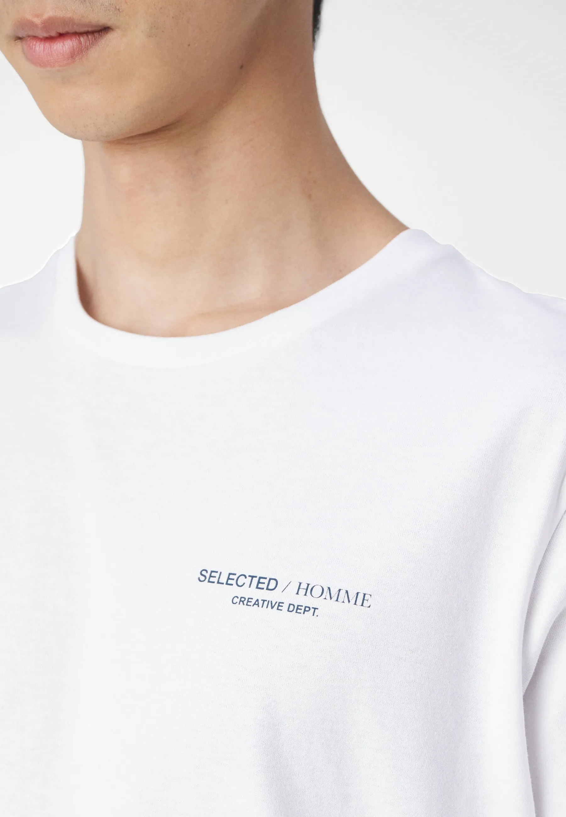 SLHREG HENRY TEE - T-shirt con stampa