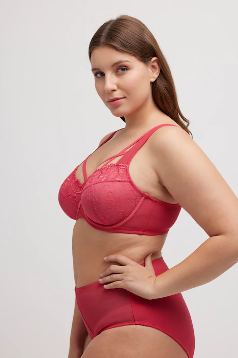 Slip midi in microfibra con pistagna di raso