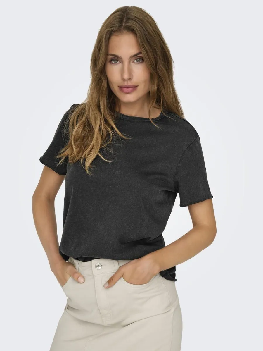 T-SHIRT Donna ONLY 15330656 LUCY BLACK