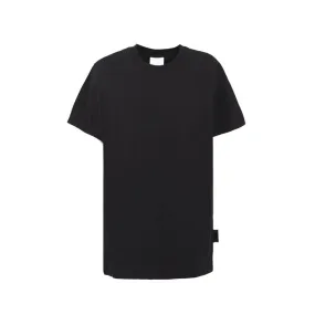 T-Shirt Jersey In Modal, Nero