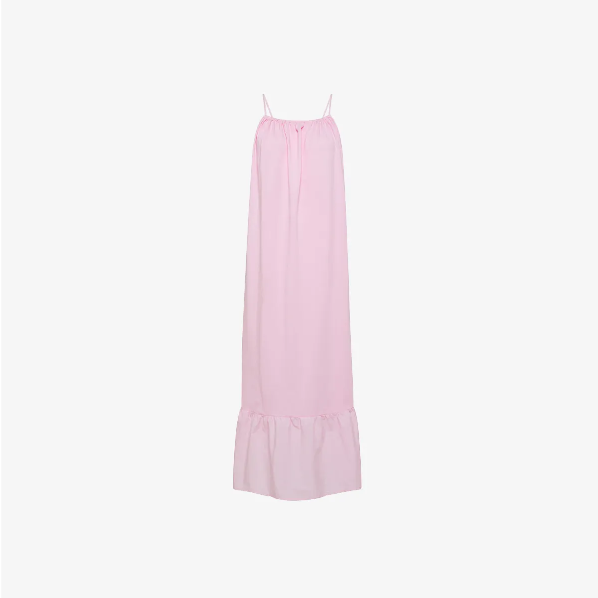 TANK DRESS MIXED FABRIC CICLAMINO