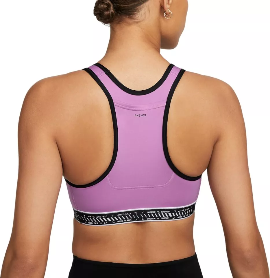 Top e Reggiseni Nike W NK SWSH ON THE RUN BRA